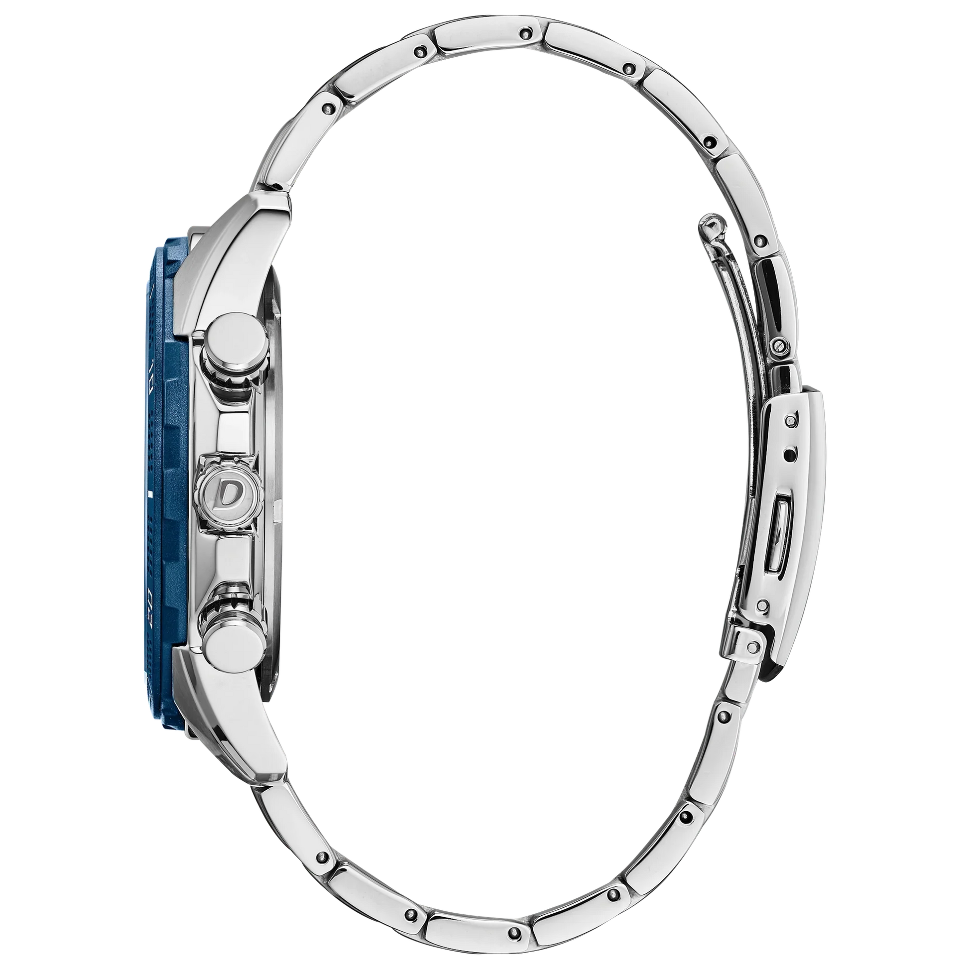 AT2440-51L Reloj Citizen Sport de hombre pulsera de metal 45 mm Eco-Drive