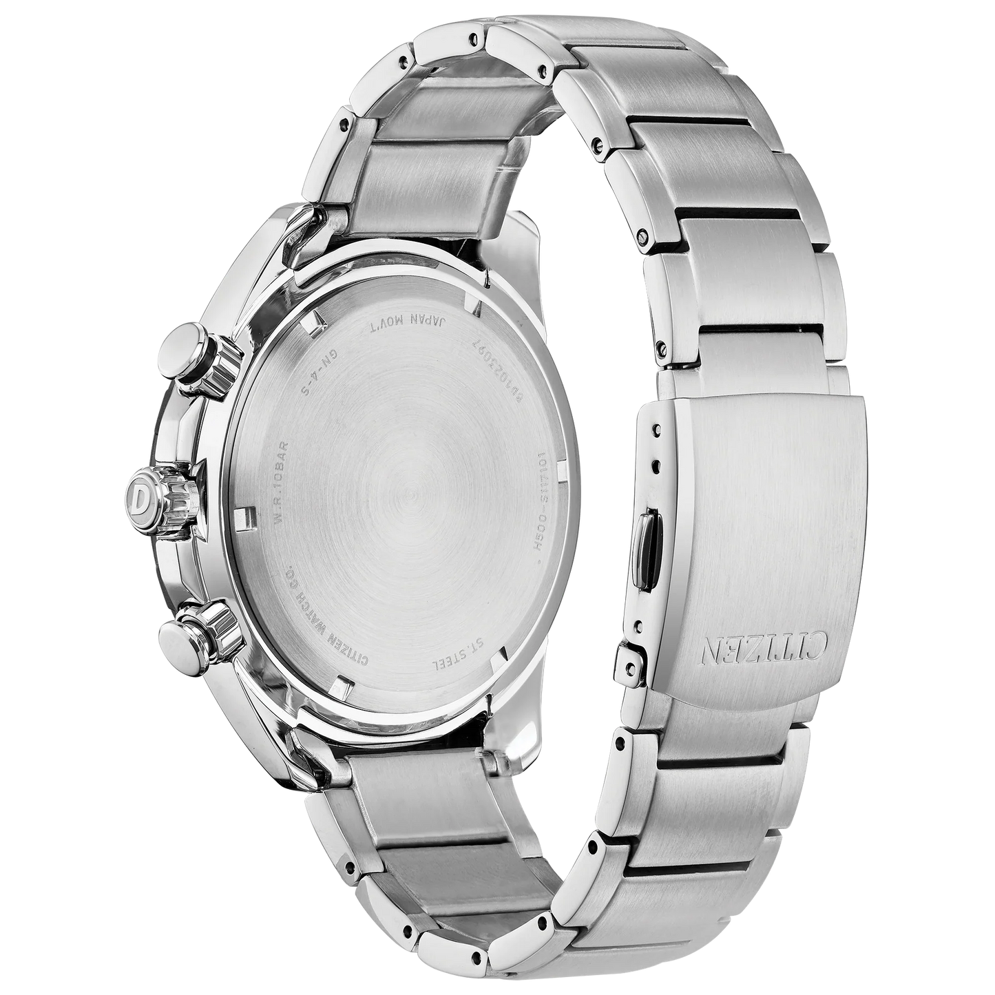 AT2440-51L Reloj Citizen Sport de hombre pulsera de metal 45 mm Eco-Drive