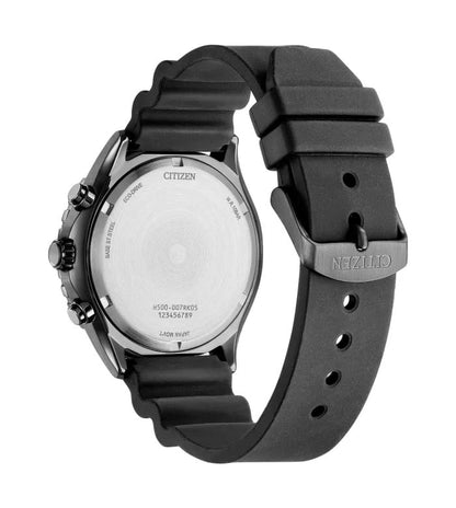 Citizen Eco-Drive para hombre pulsera de caucho – AT2567-18L