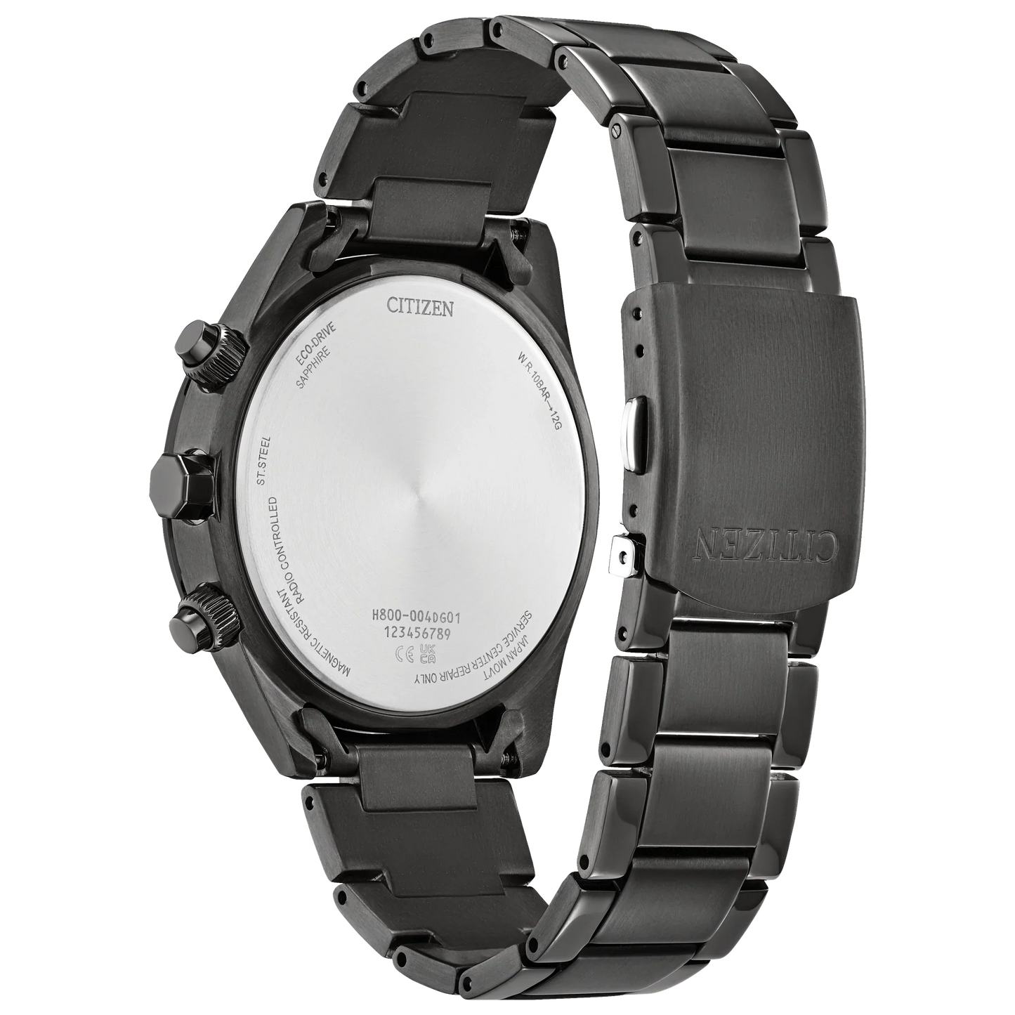 AT8267-51X Reloj Citizen Eco-Drive Sport Luxury de hombre banda de metal