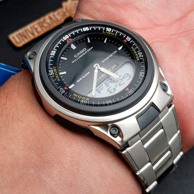 Casio para Hombre, Illuminator 10 Años de Batería – AW-80D-1AV