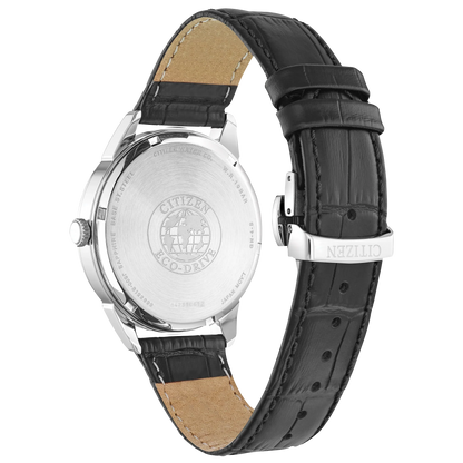 Citizen Rolan de hombre pulsera de piel Eco-Drive – AW0090-02X