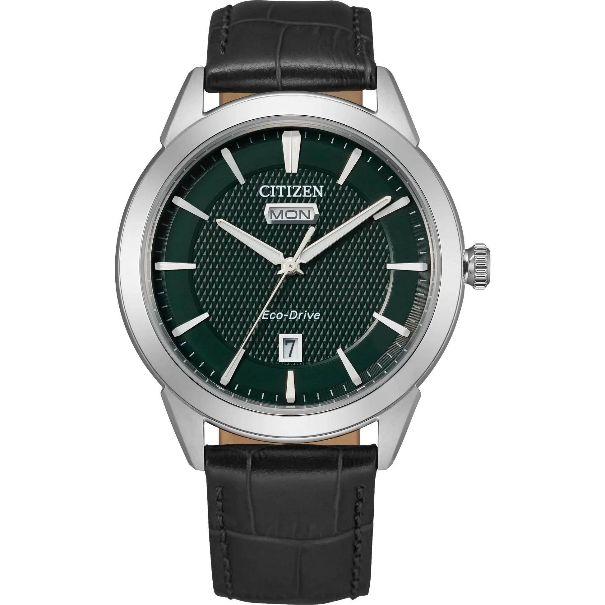 AW0090-02X Reloj Citizen Rolan de hombre pulsera de piel Eco-Drive
