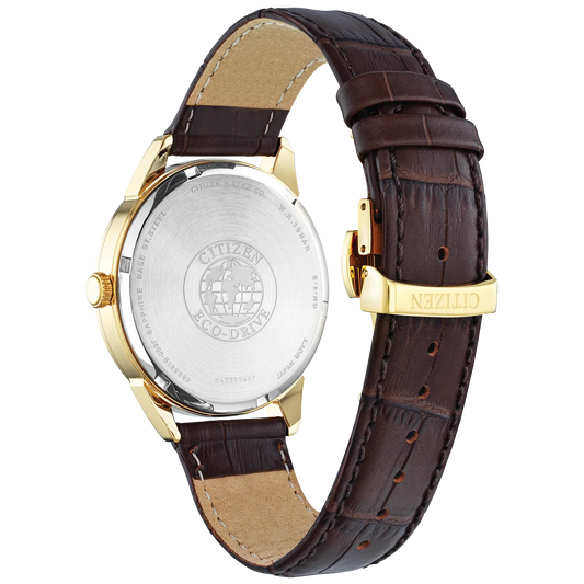 Citizen Rolan de hombre correa de piel 40 mm Eco-drive – AW0092-07Q