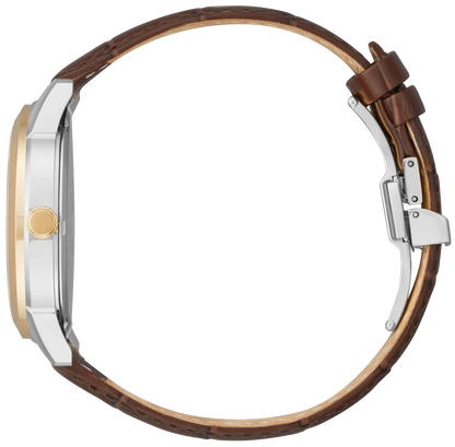 AW0096-06L Reloj Citizen Rolan Eco Drive de hombre pulsera de cuero Eco-Drive