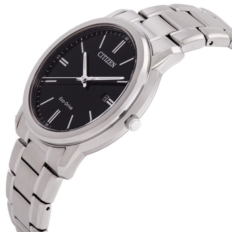 Citizen Classic de hombre pulsera de metal Eco-Drive – AW1218-56E