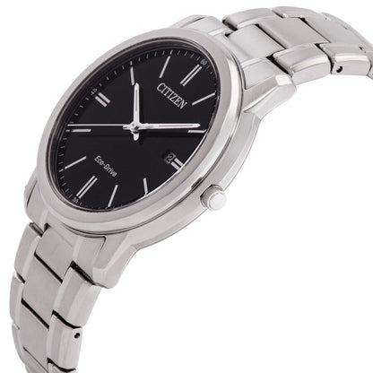 Citizen Classic de hombre pulsera de metal Eco-Drive – AW1218-56E