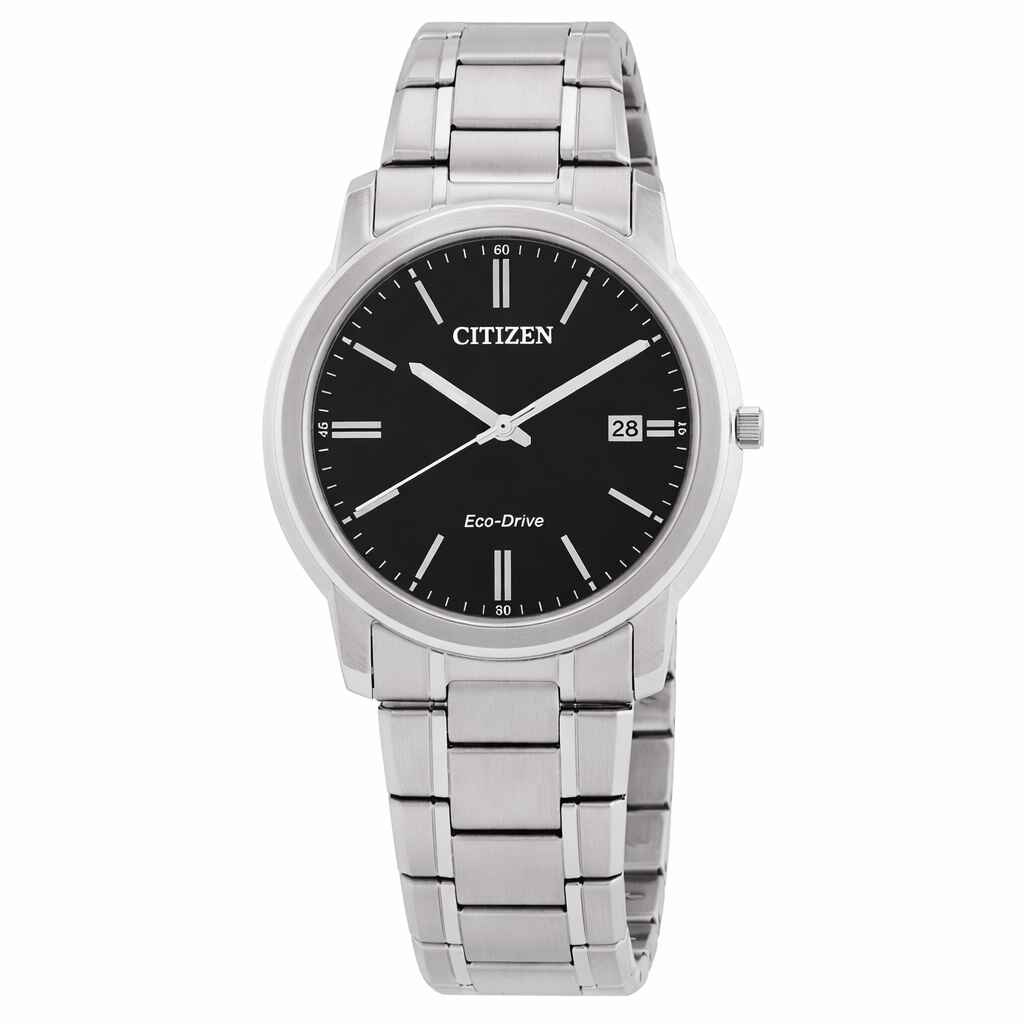Citizen Classic de hombre pulsera de metal Eco-Drive – AW1218-56E