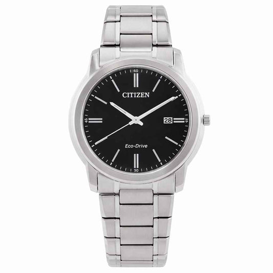 Citizen Classic de hombre pulsera de metal Eco-Drive – AW1218-56E