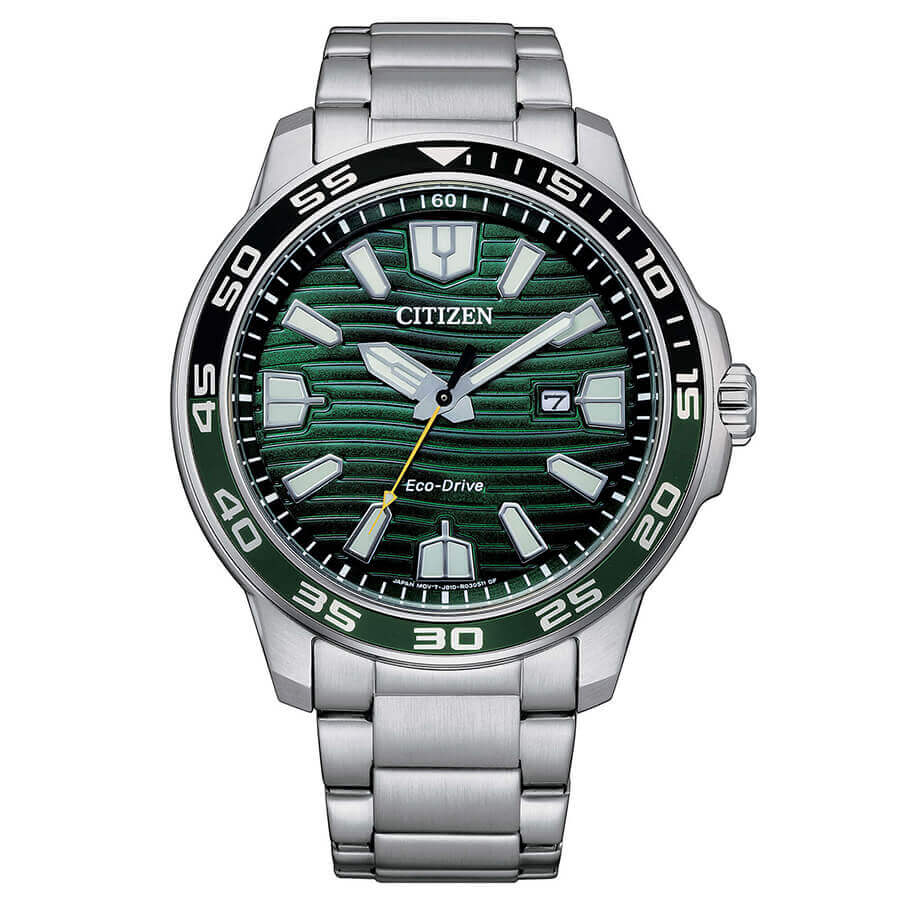 Citizen Eco-drive para hombre pulsera de acero inoxidable – AW1526-89X