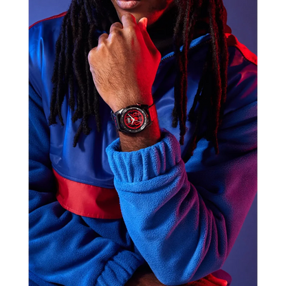 Citizen Spider-Man Miles Morales Marvel Edition de caballero pulsera de piel Eco-drive – AW1685-00W