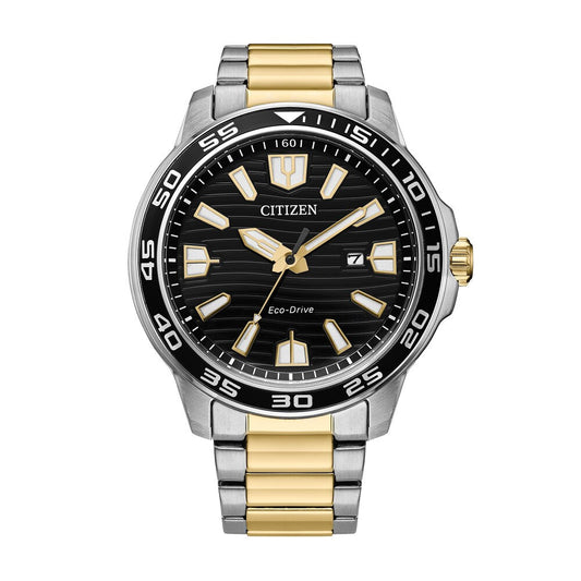 Citizen Eco-Drive de hombre pulsera de metal – AW1706-52E