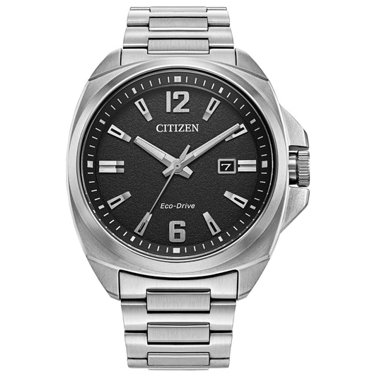 Citizen Endicott de hombre correa de metal Eco-Drive – AW1720-51E