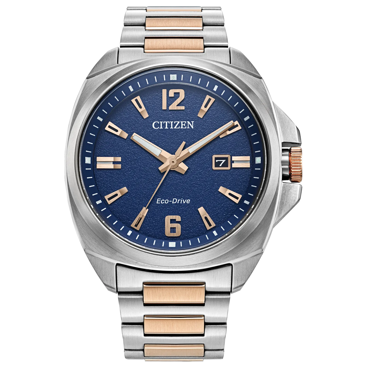 Citizen Endicott de caballero pulsera de metal Eco-drive – AW1726-55L