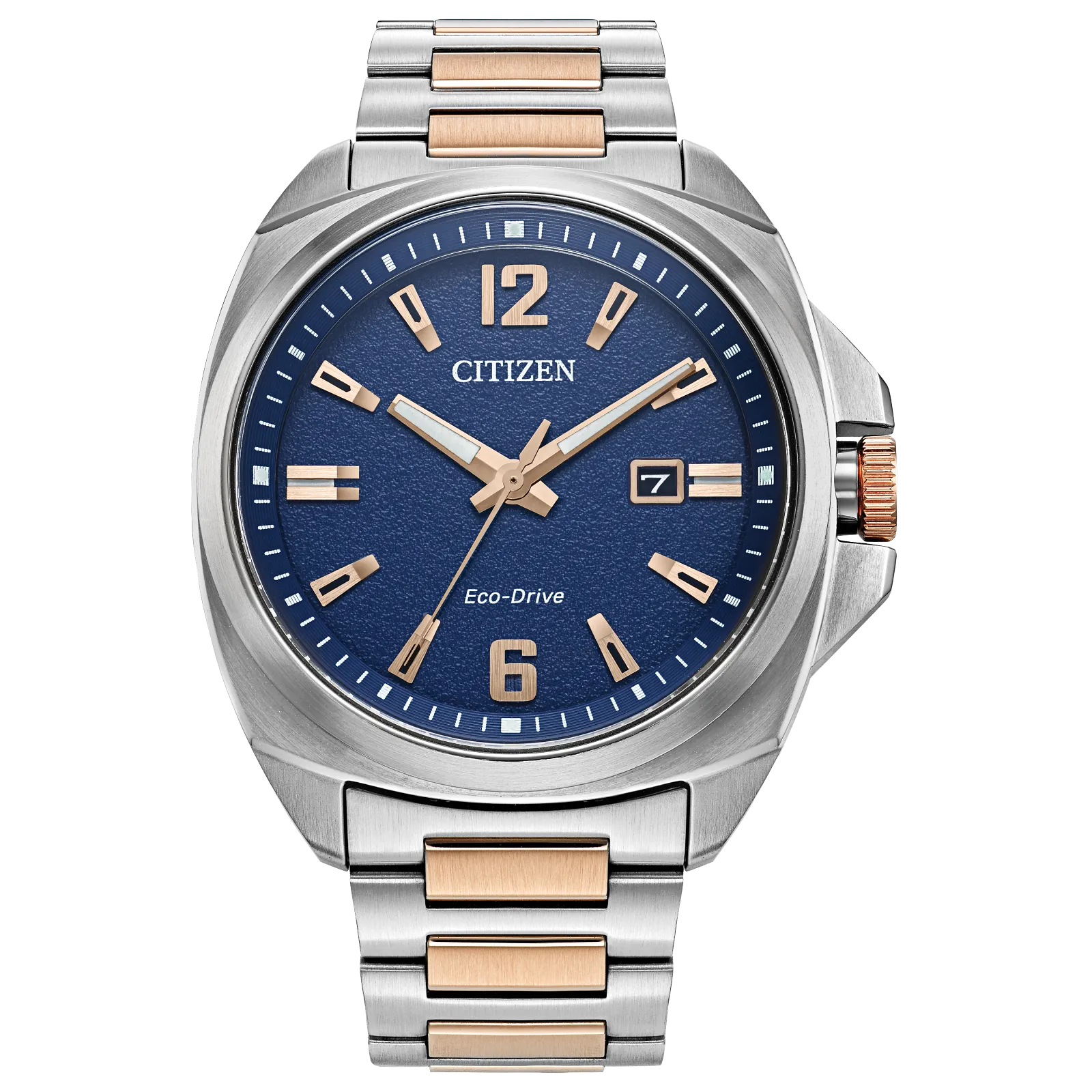 Citizen Endicott de caballero pulsera de metal Eco-drive – AW1726-55L