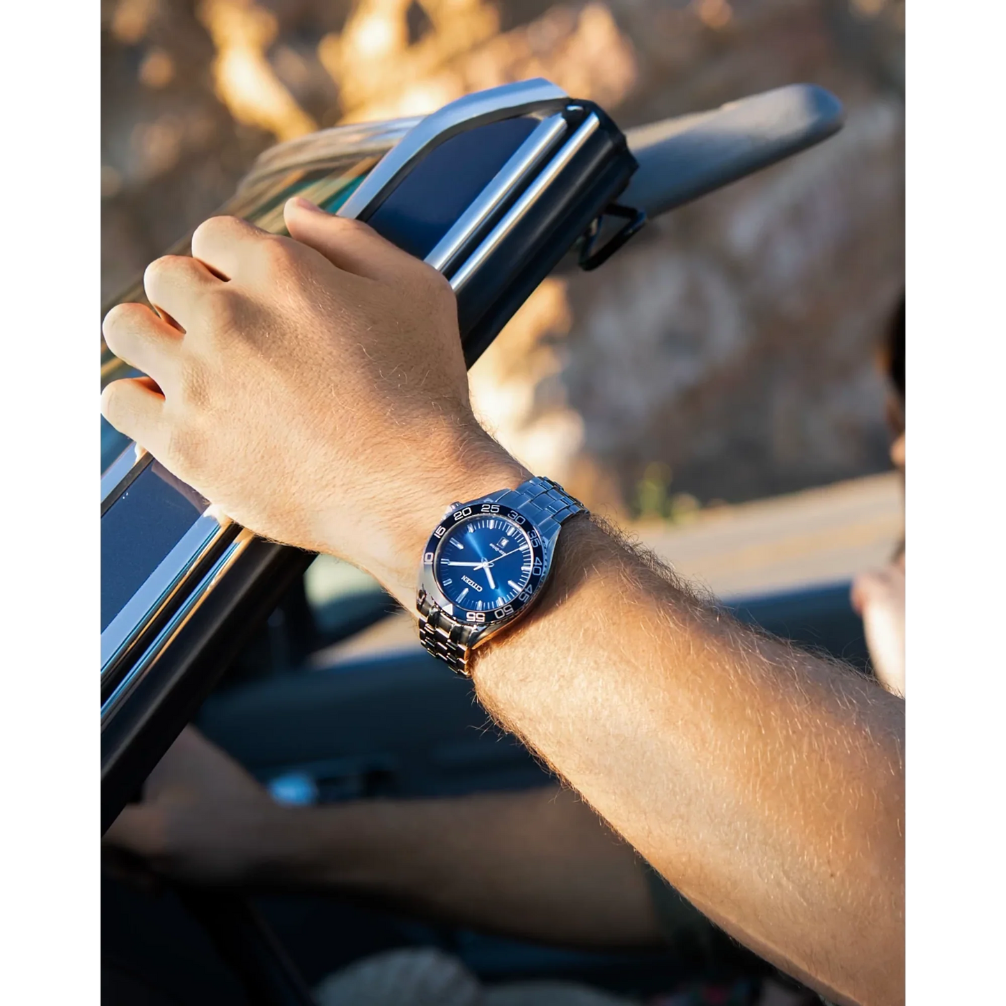 Citizen Eco-drive para hombre pulsera de metal – AW1770-53L