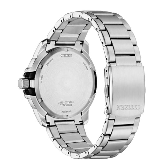 Citizen Sea Land Eco-Drive de caballero correa de metal – AW1800-89X