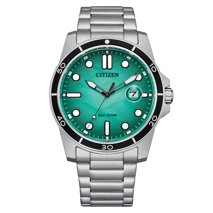 Citizen Eco-drive para hombre correa de metal – AW1816-89L