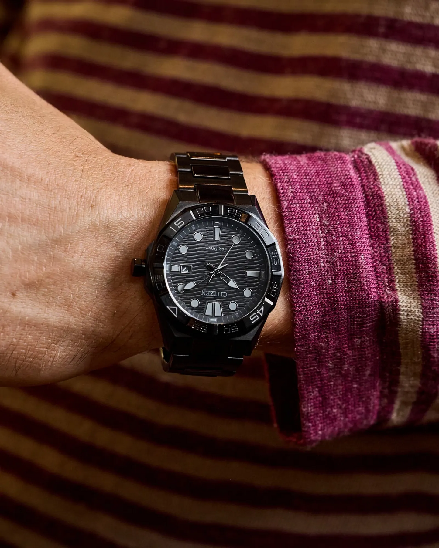 Citizen Brycen Eco-Drive de hombre correa de metal – AW1855-52E