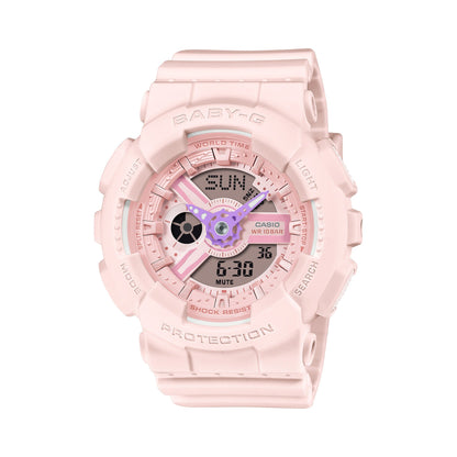 Baby-G de dama pulsera de resina doble hora – BA-110AH-4A