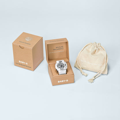 Baby-G WILDLIFE PROMISING de señorita pulsera de caucho – BA-120WLP-7A