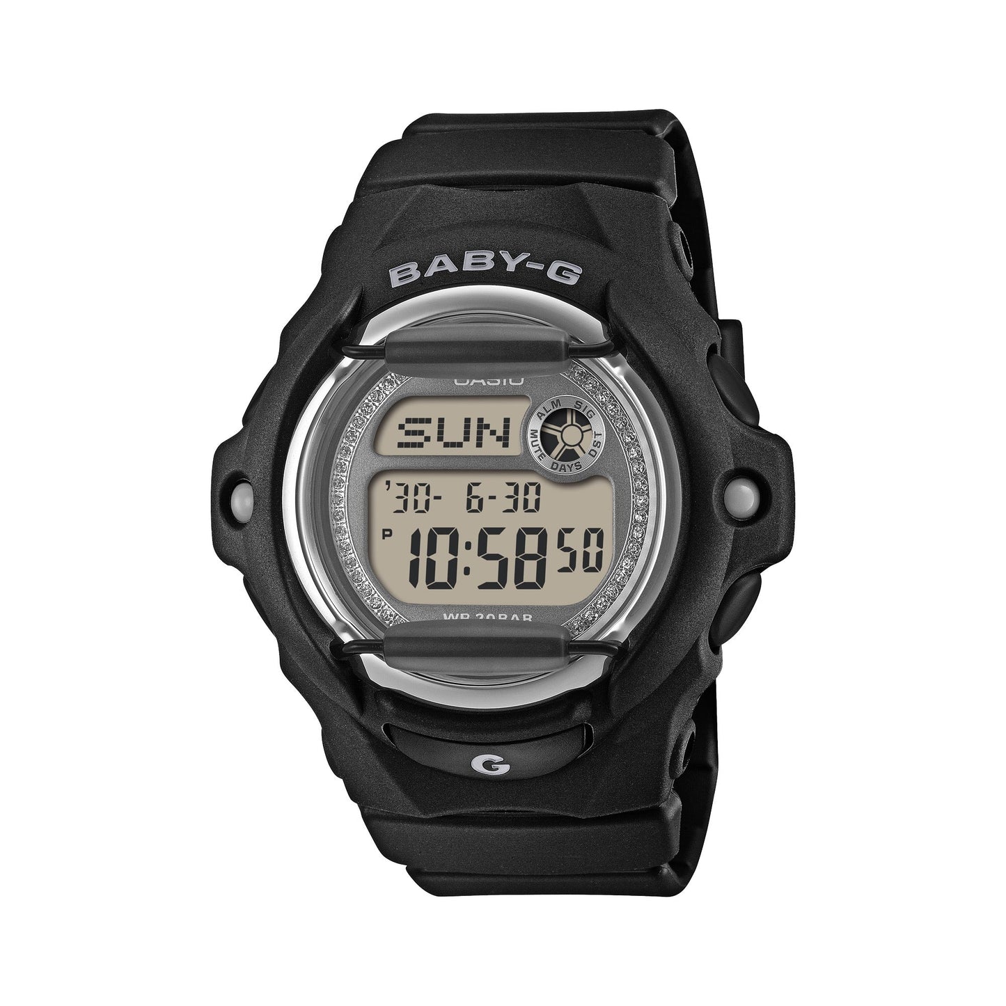 Baby-G de mujer correa de caucho – BG-169KB-1