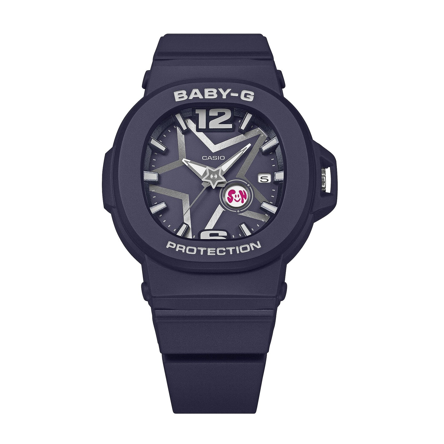 Baby-G de mujer correa de caucho – BGA-10D-2A1