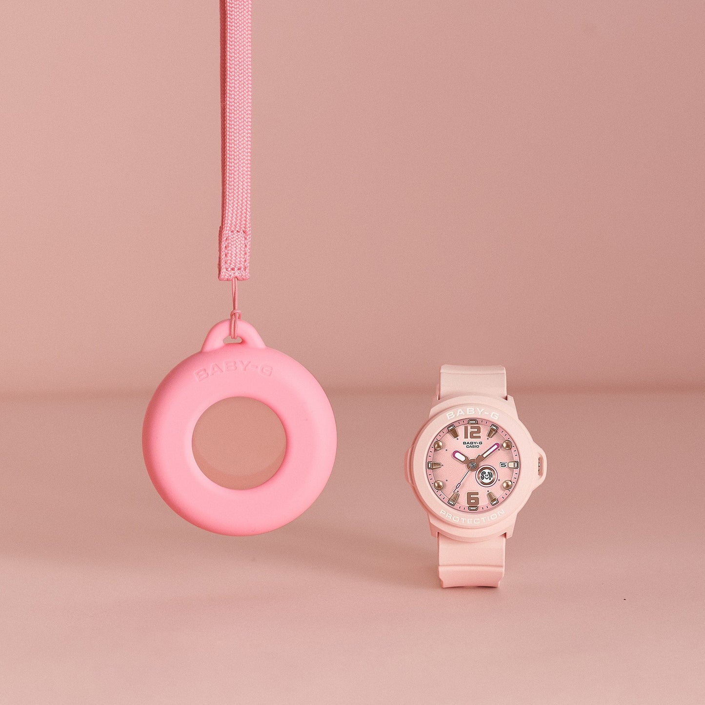 Baby-G de mujer correa de caucho – BGA-15K-4A