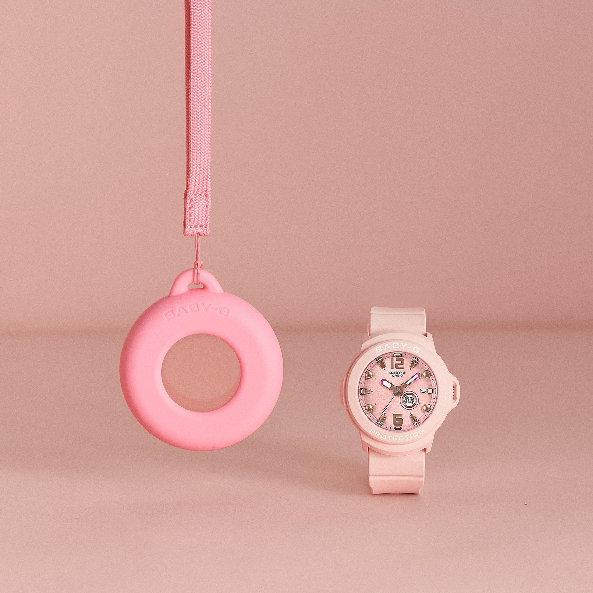Baby-G de mujer correa de caucho – BGA-15K-4A