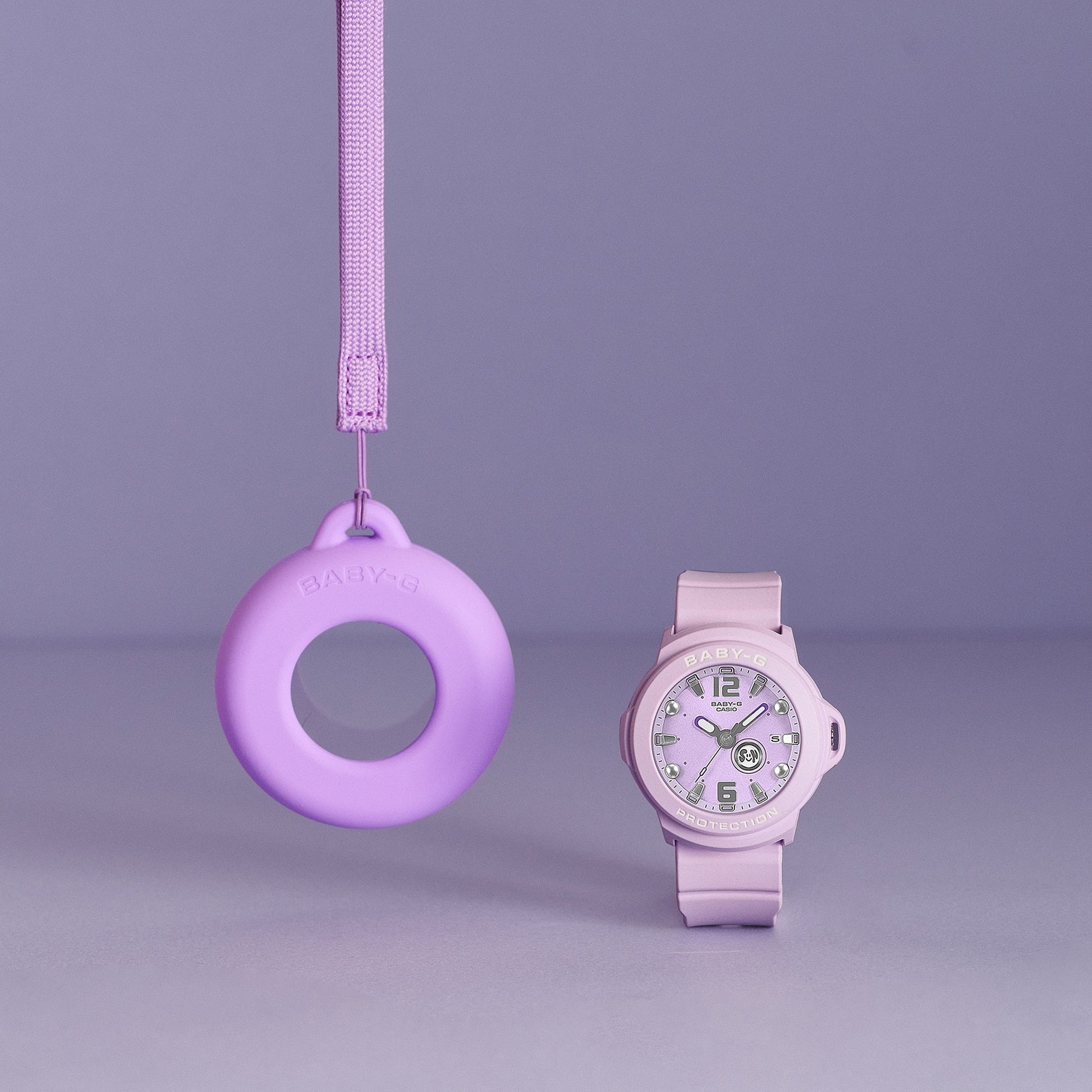 Baby-G de mujer correa de caucho – BGA-15K-6A