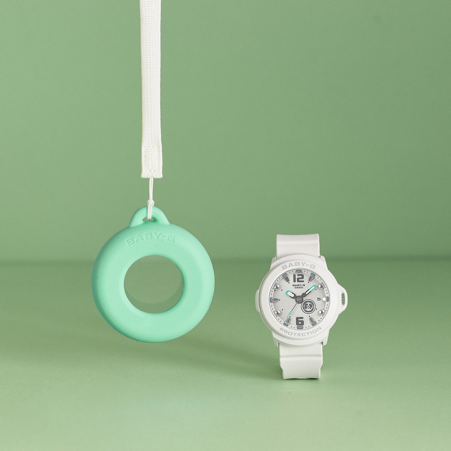 Baby-G de mujer correa de caucho – BGA-15K-7A