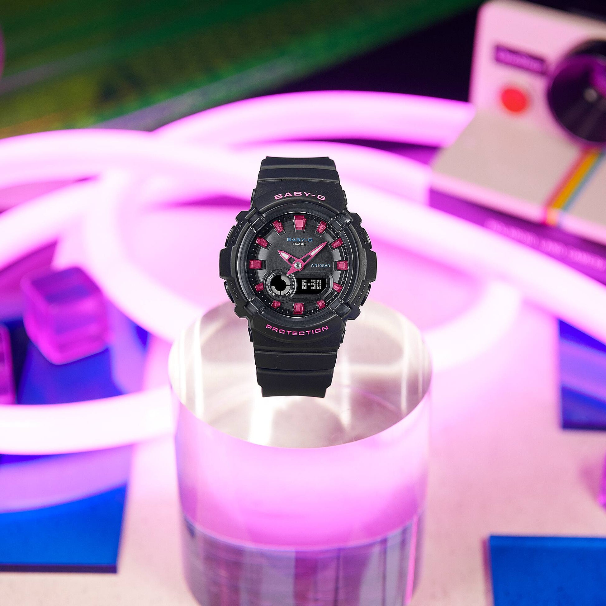 Baby-G para señorita pulsera de caucho – BGA-280DN-1A
