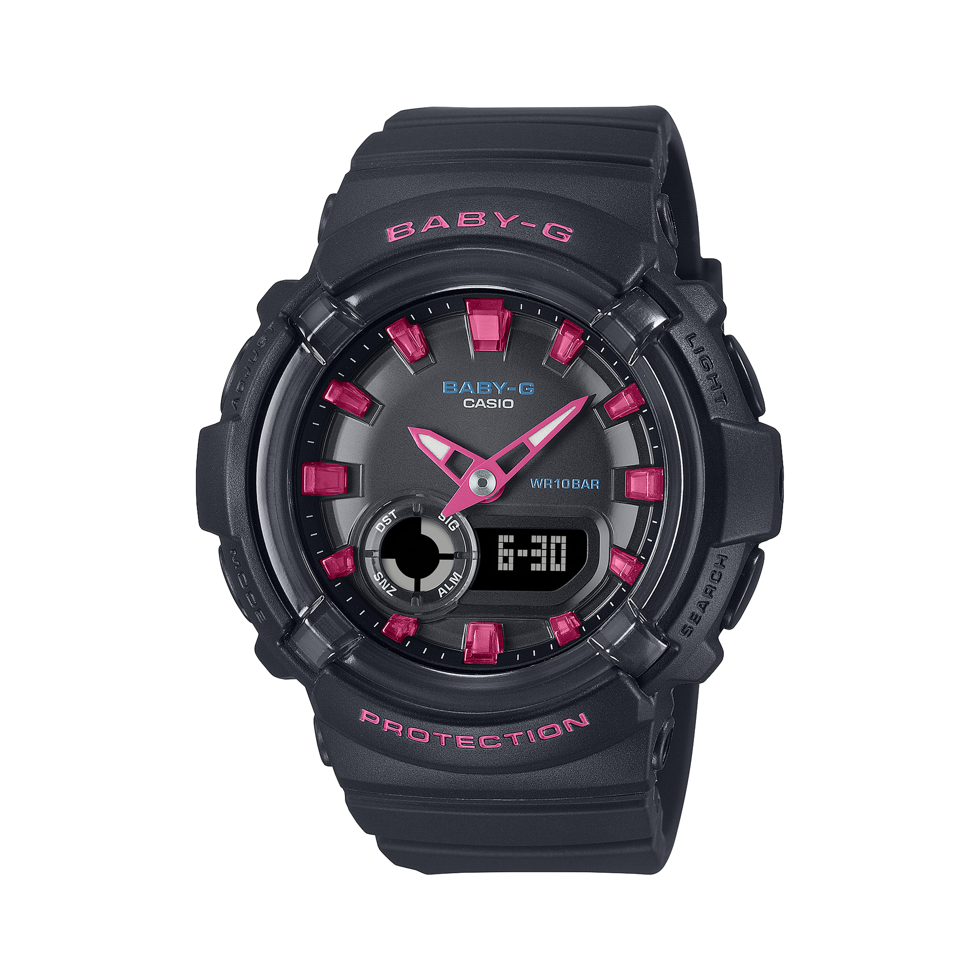 Baby-G para señorita pulsera de caucho – BGA-280DN-1A
