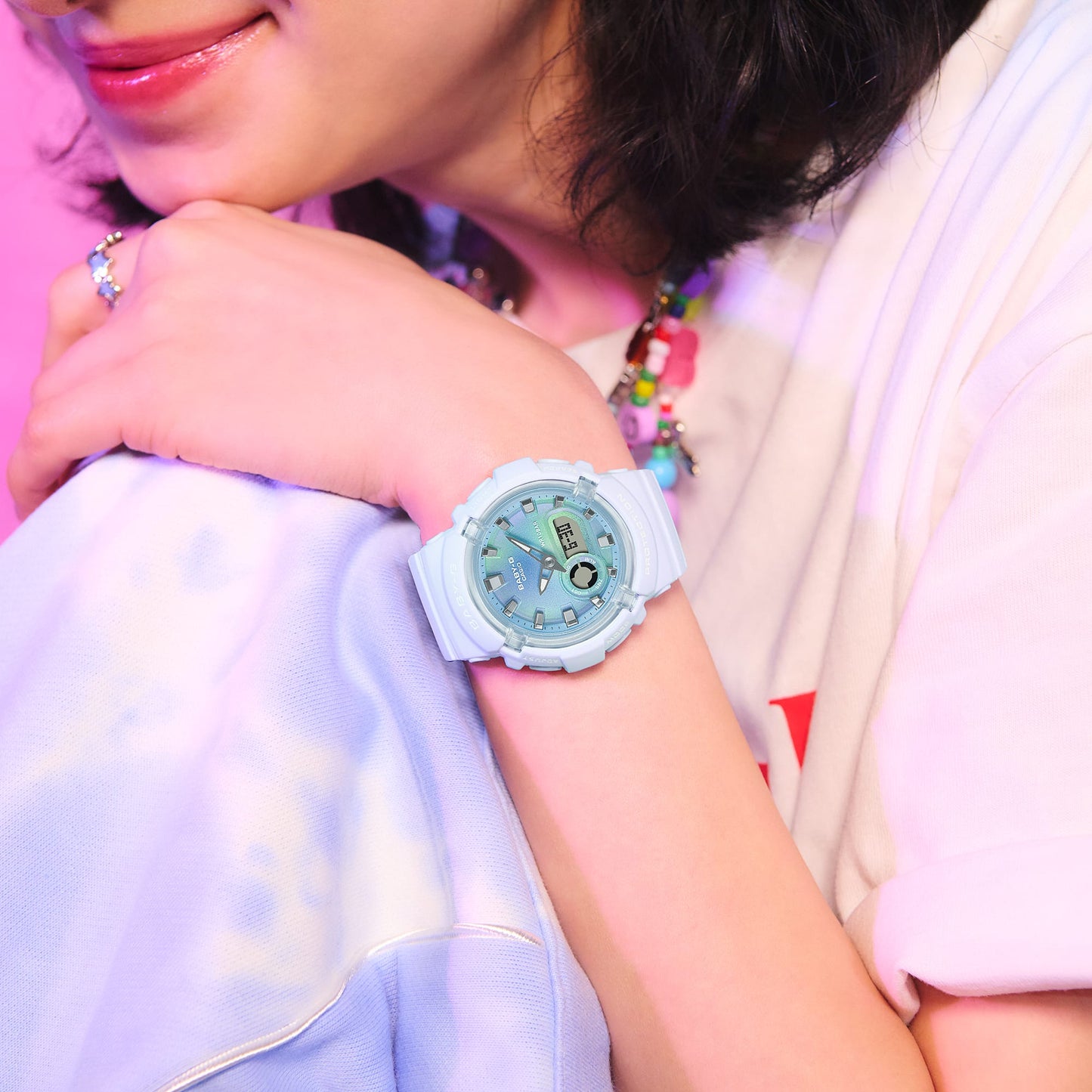 Baby-G de dama pulsera de resina – BGA-280TD-2A