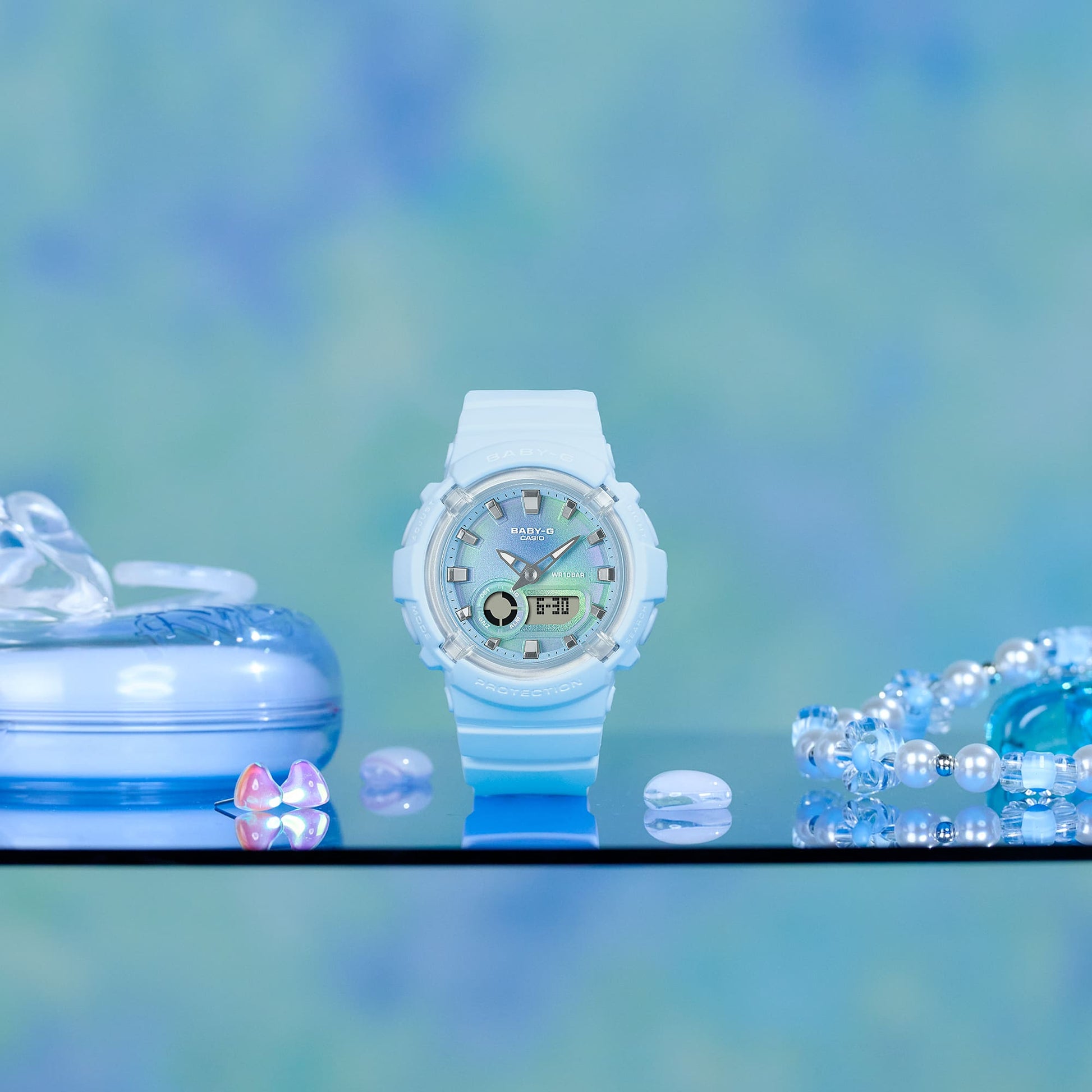 Baby-G de dama pulsera de resina – BGA-280TD-2A