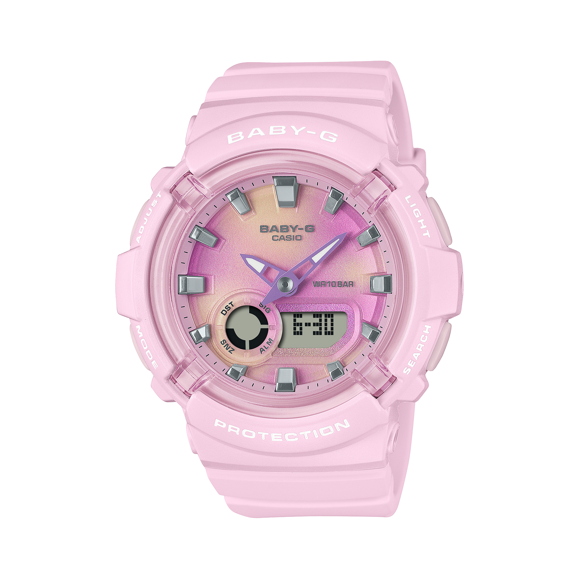 Baby-G de mujer pulsera de caucho – BGA-280TD-4A