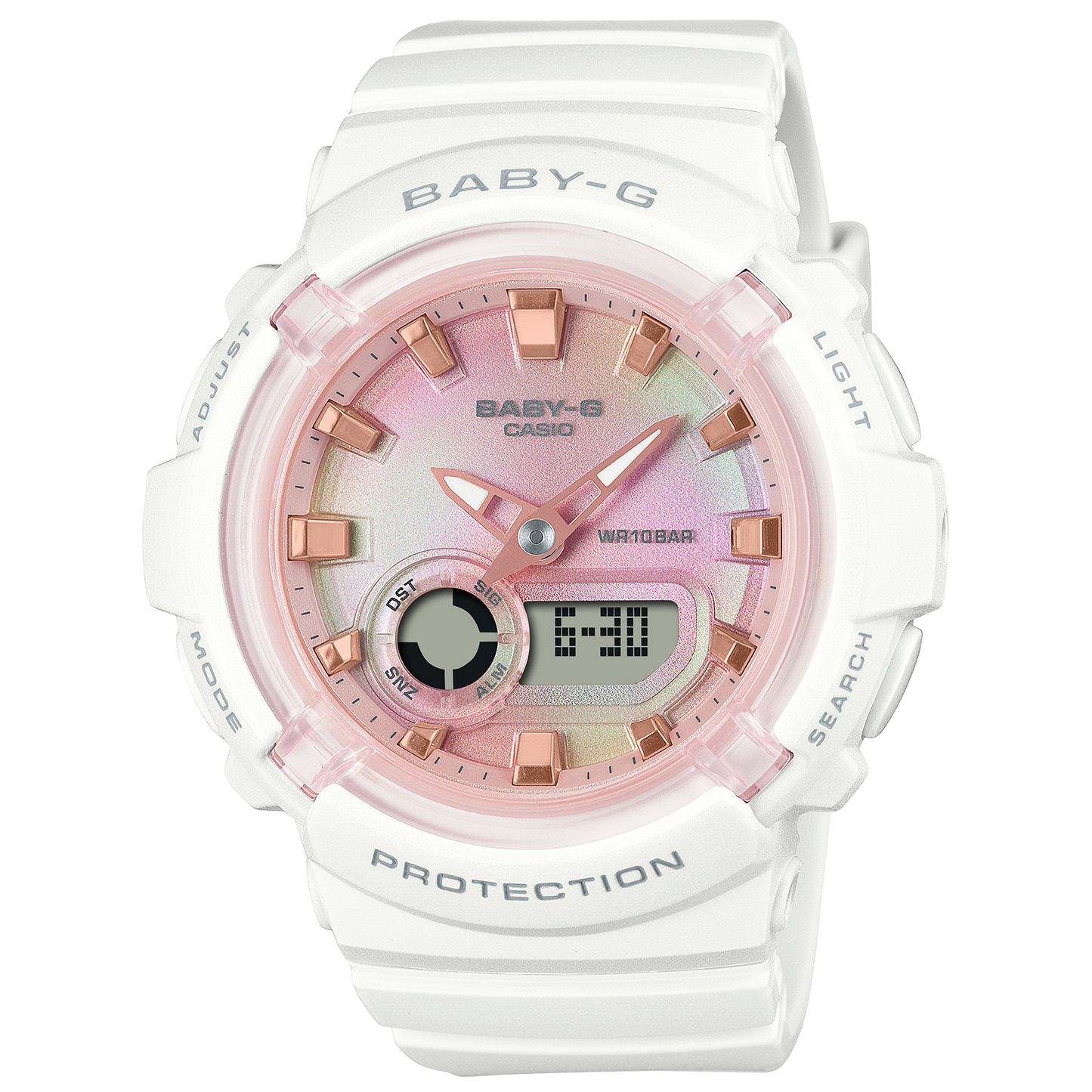 Baby-G de dama pulsera de resina – BGA-280TD-7A