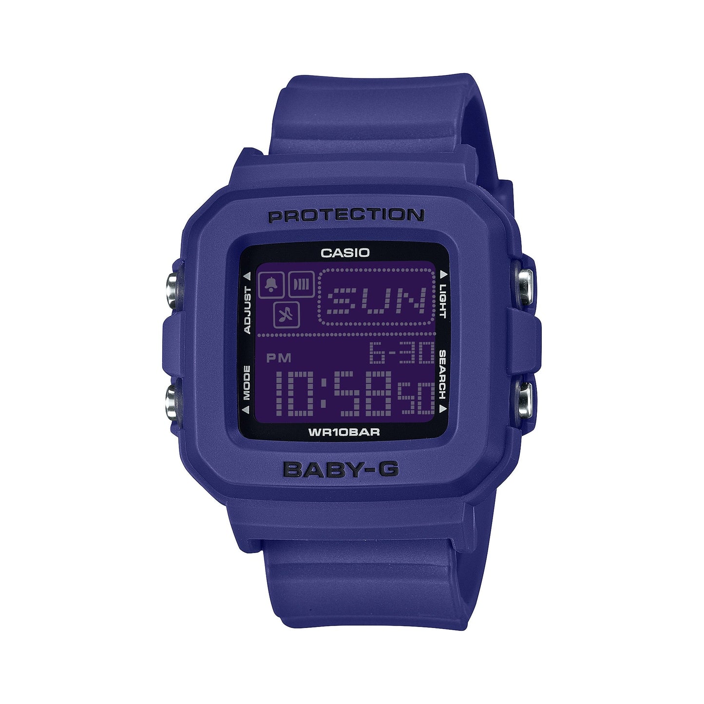 Baby-G Digital para Dama Correa de Caucho – BGD-10K-2