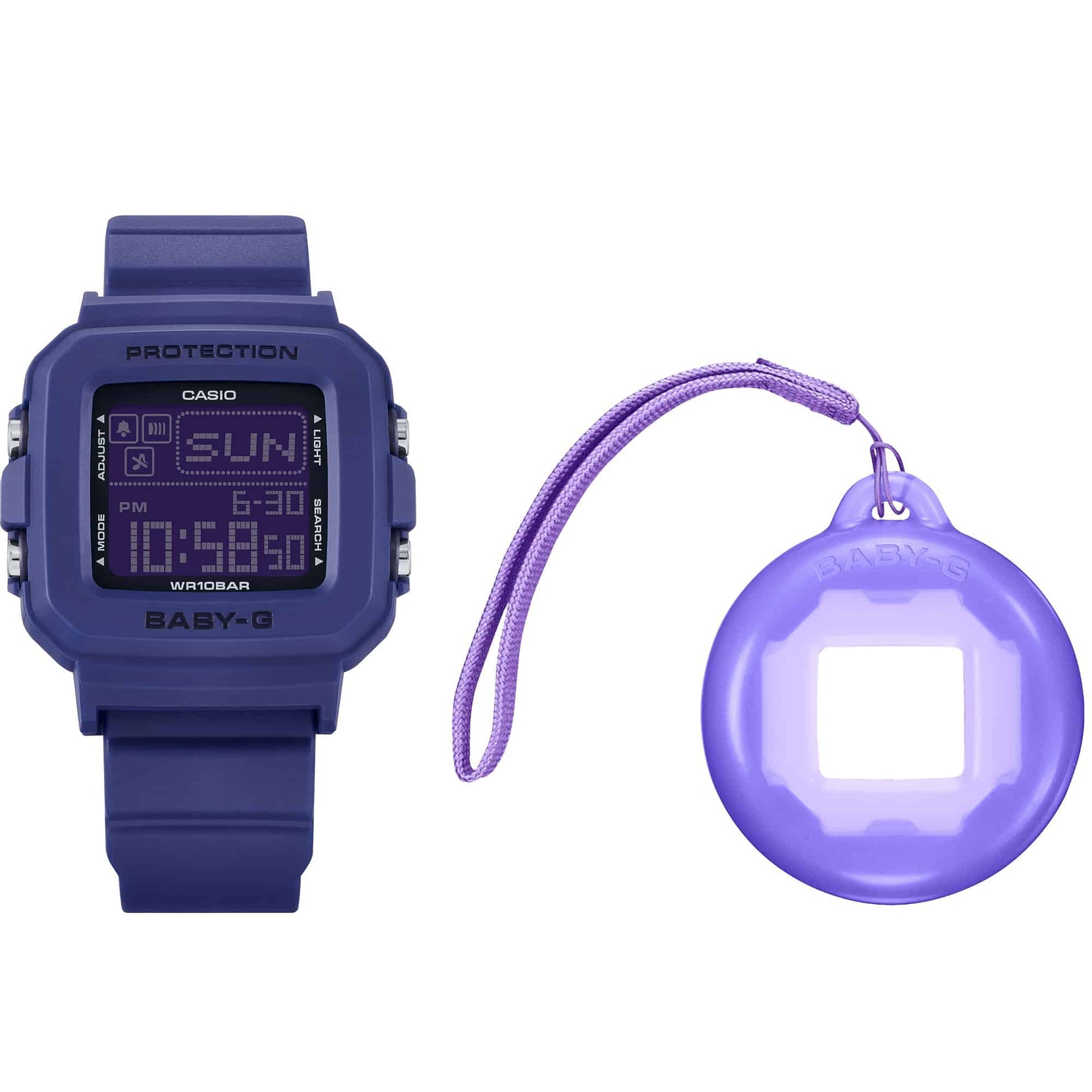 Baby-G Digital para Dama Correa de Caucho – BGD-10K-2