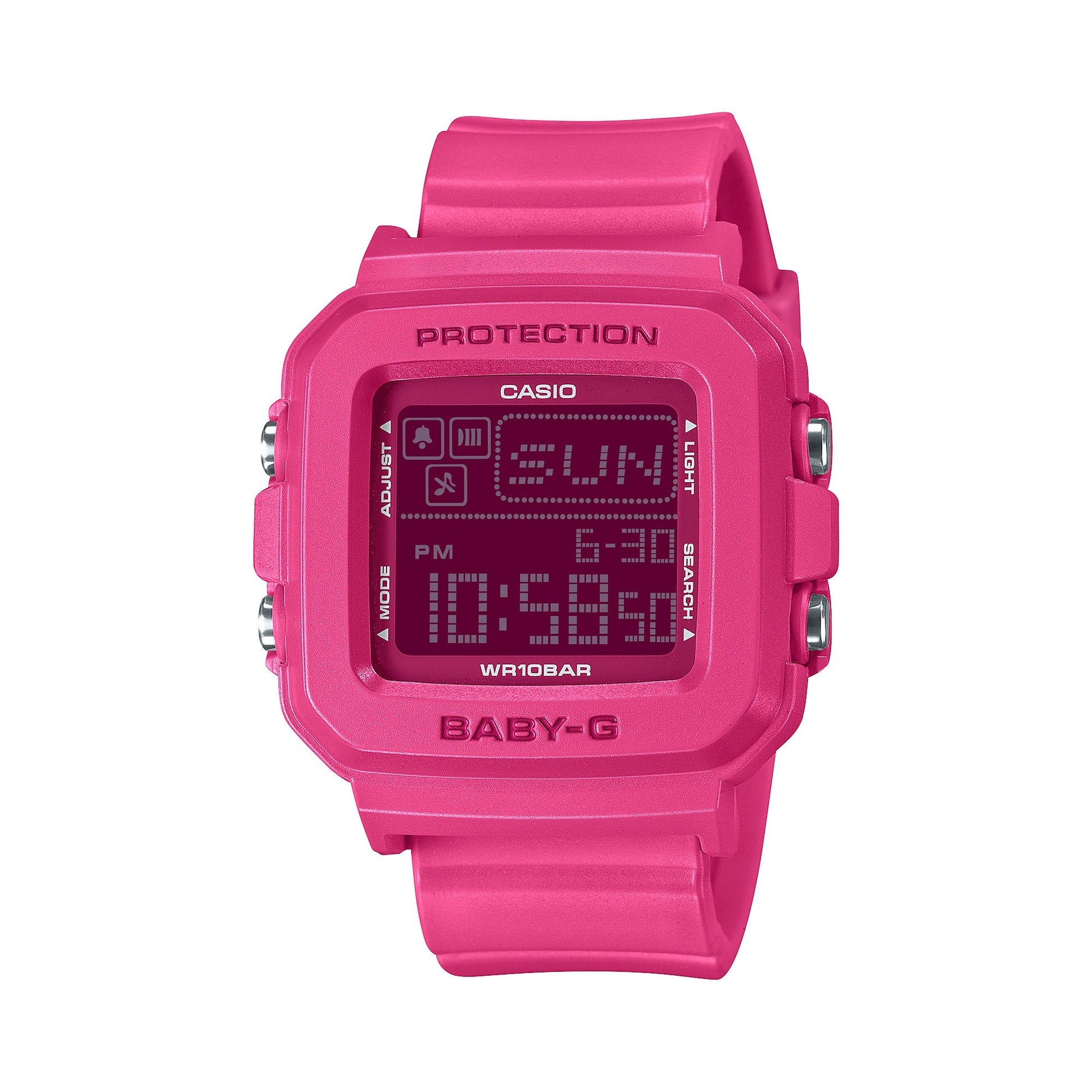 Baby-G Digital para Dama Correa de Caucho – BGD-10K-4