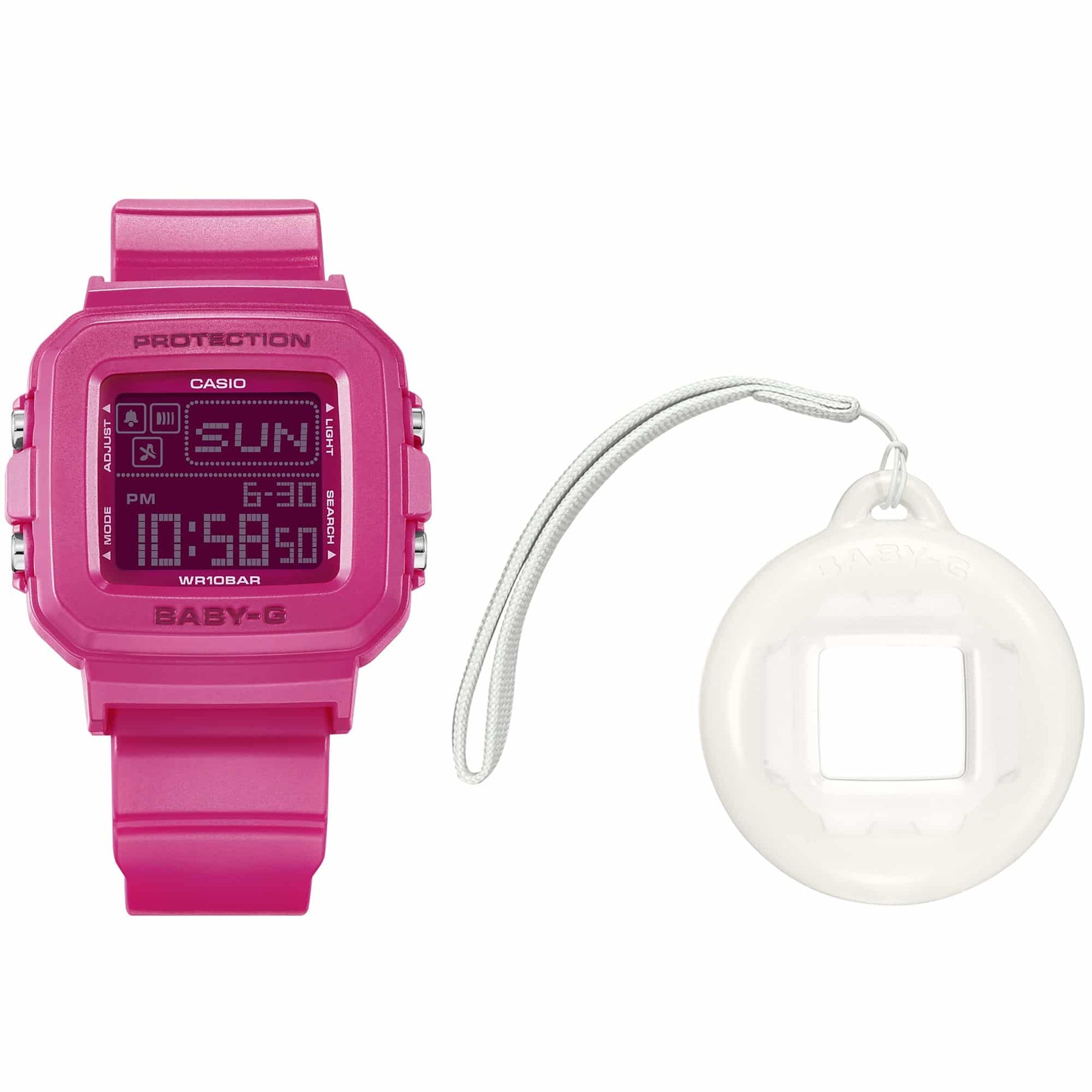 Baby-G Digital para Dama Correa de Caucho – BGD-10K-4