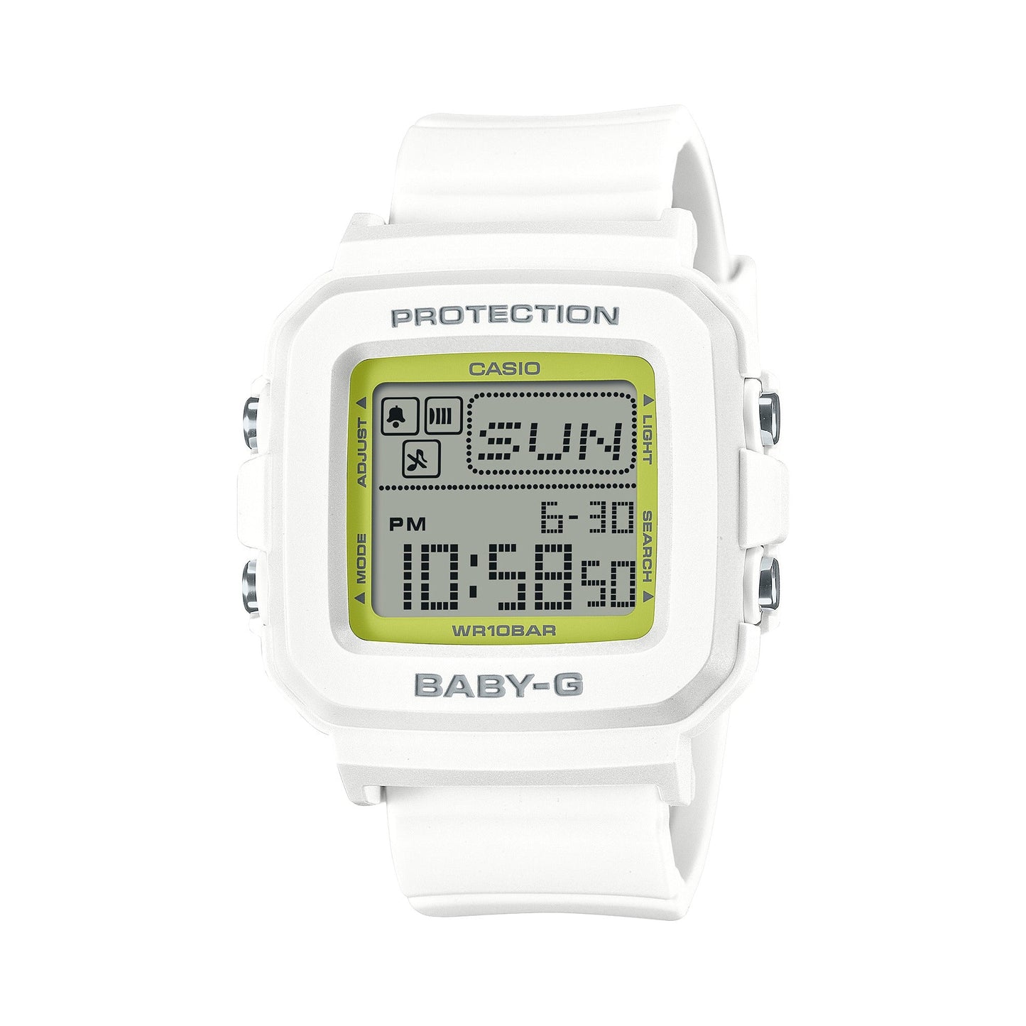 Baby-G Digital para Dama Correa de Resina – BGD-10K-7
