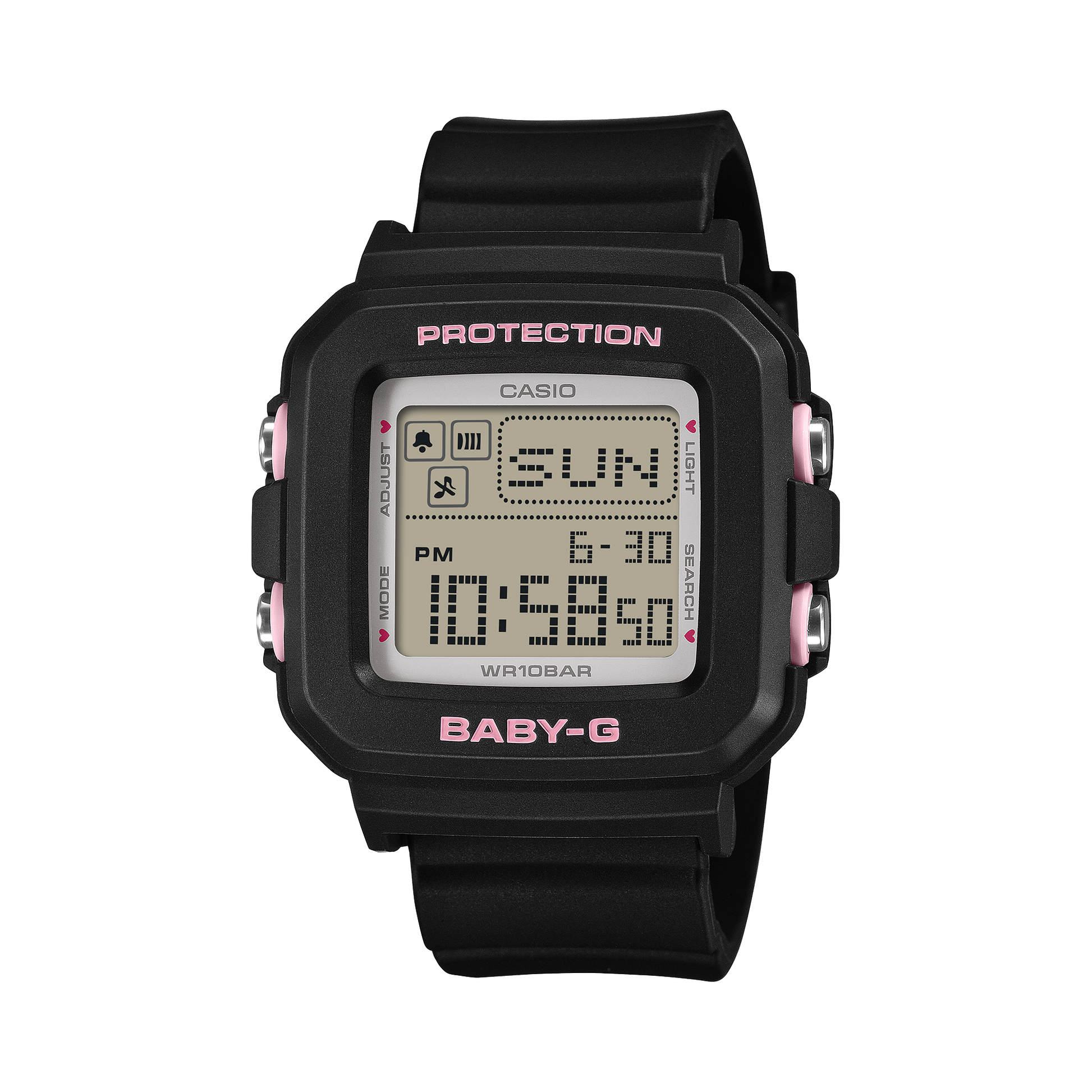 Casio Baby-G de mujer correa de resina – BGD-10KH-1