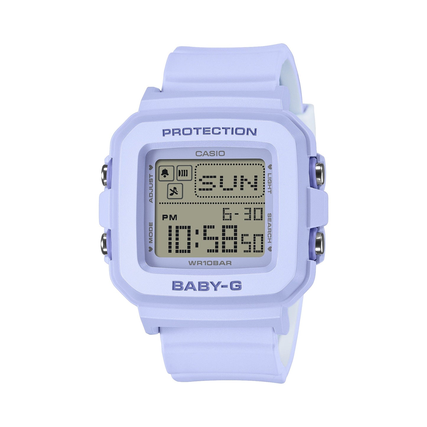 Baby-G de dama banda de caucho – BGD-10KH-2B