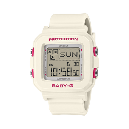 Baby-G de dama correa de caucho digital – BGD-10KH-7