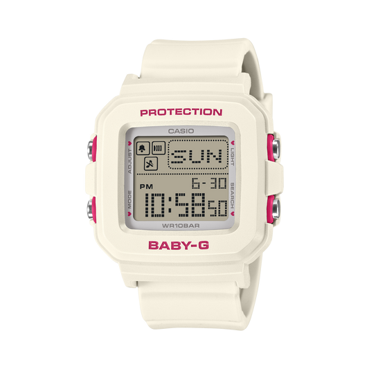 Baby-G de dama correa de caucho digital – BGD-10KH-7