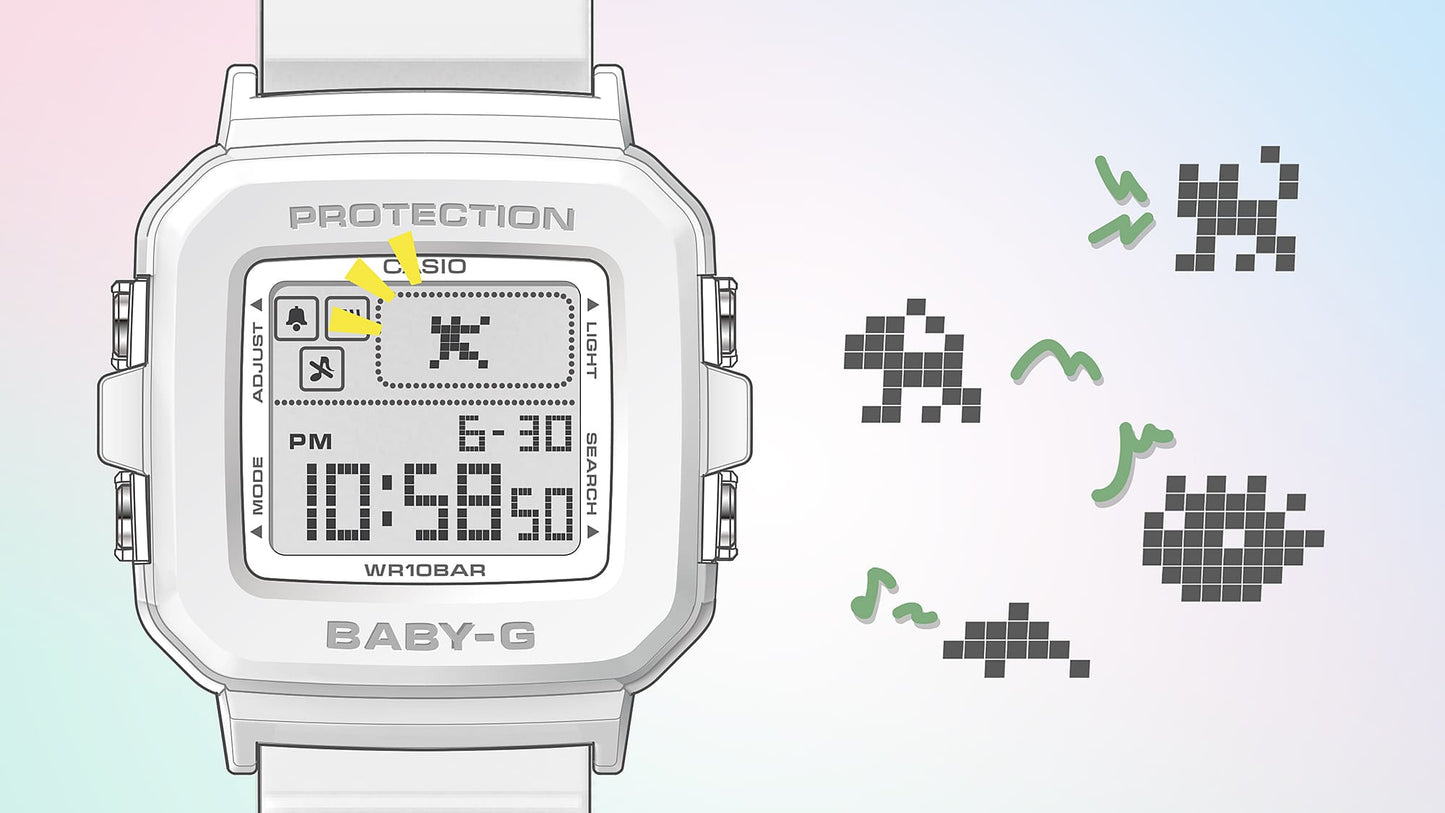 Baby-G de señorita pulsera de resina – BGD-10L-2
