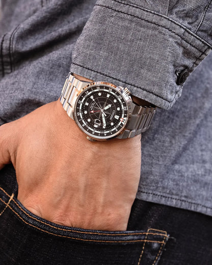 Citizen Eco-drive para hombre pulsera de metal – BJ7140-53E