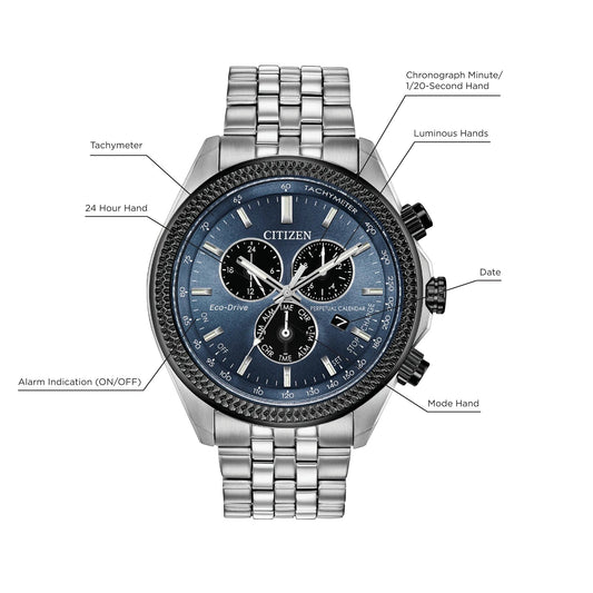 Citizen Eco-Drive Perpetual de hombre correa de metal – BL5568-54L