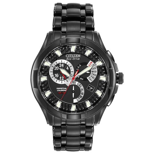 Citizen Eco-Drive Brycen Perpetual Calendar de hombre correa de metal – BL8097-52E